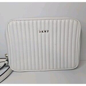 DKNY Crossbody Bag White 100% Lamb Leather May 2016
